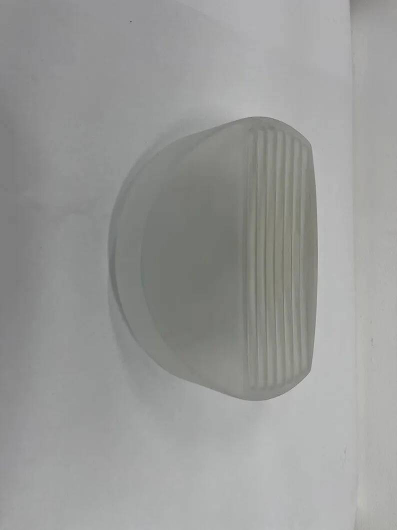 Design midcentury wall or ceiling lamp, flushmount, 1970s - 3 pieces available