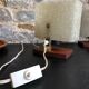 Pair of Scandinavian bedside lamps 1960