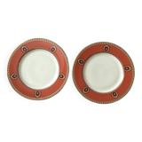2 New LENOX Dessert/Salad Plates - Khaki