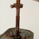 Antique art deco central door handle door pull