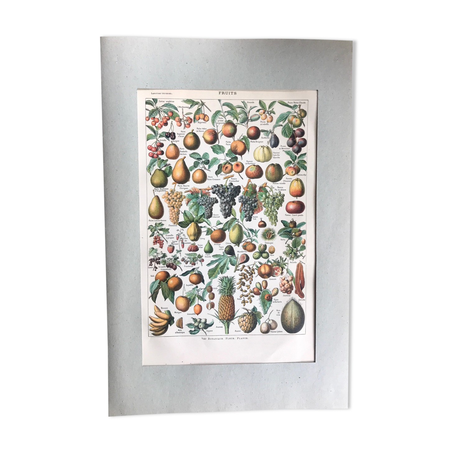 Original vintage fruit board