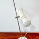 Table lamp model A4 in marble and steel by Alain Richard