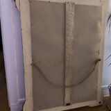 Golden ornate antique mirror 75x110cm