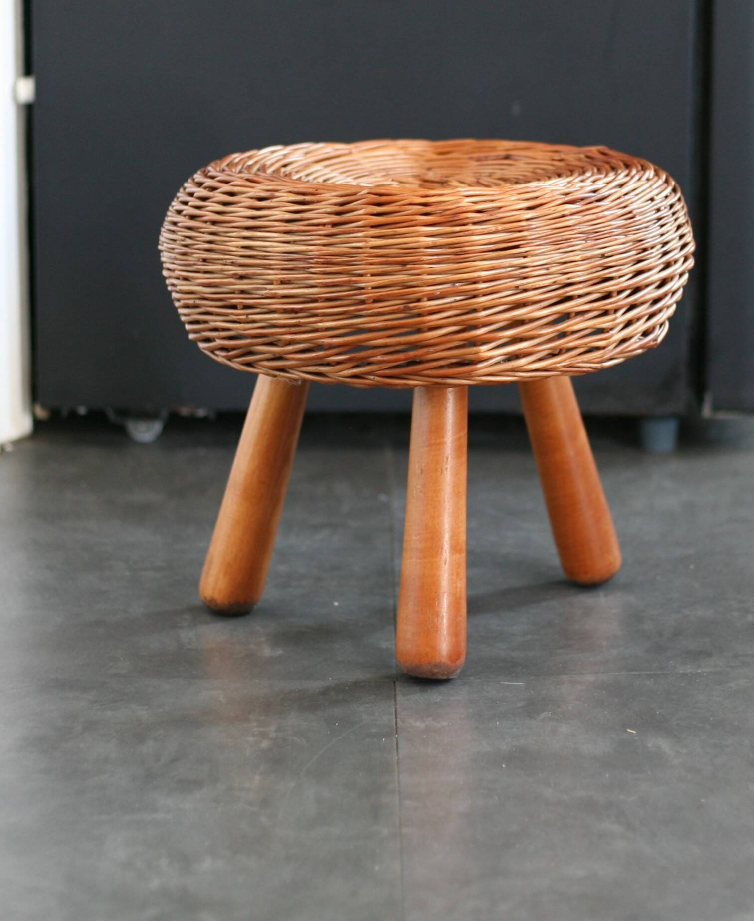 Tony Paul stool, 1950s, USA, vintage design