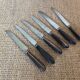 6 old knives