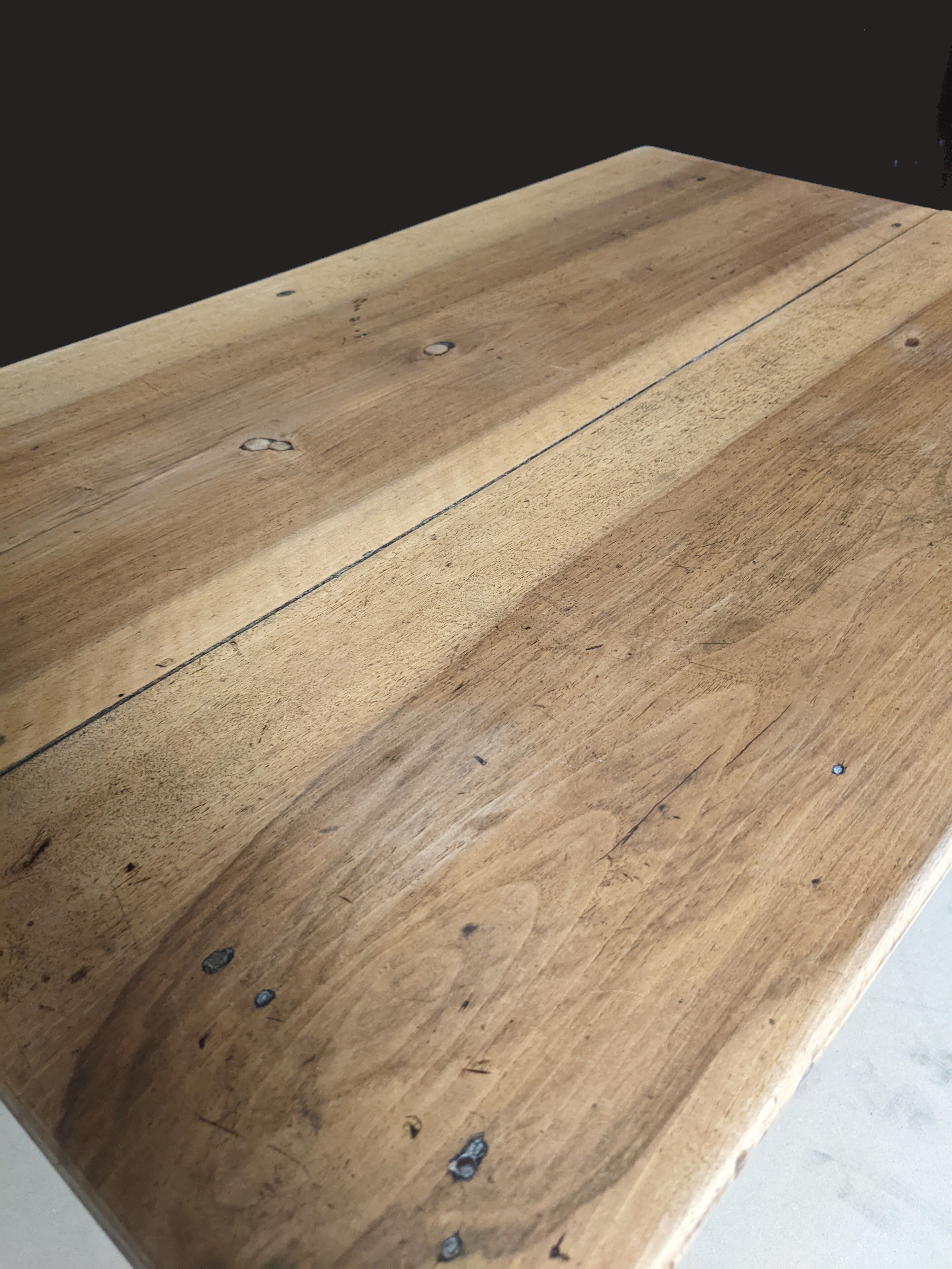 Table de ferme basse