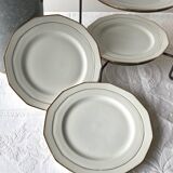 Limoges porcelain dessert plates