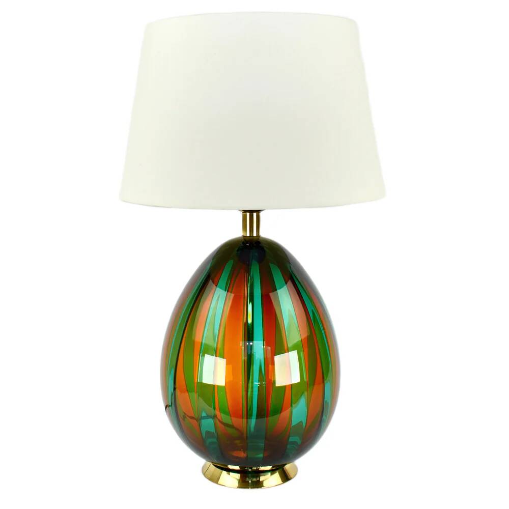 VeArt Vintage Murano Glass Table Lamp