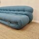 4-seater sofa Soriana Scarpa Cassina Italy circa 1970s