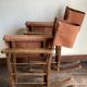 Fauteuil safari à bascule pliant 1950