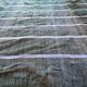 Vintage Haik checkered blanket from Morocco - 186 x 206 cm