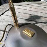 Lampe de bureau 50's dorée