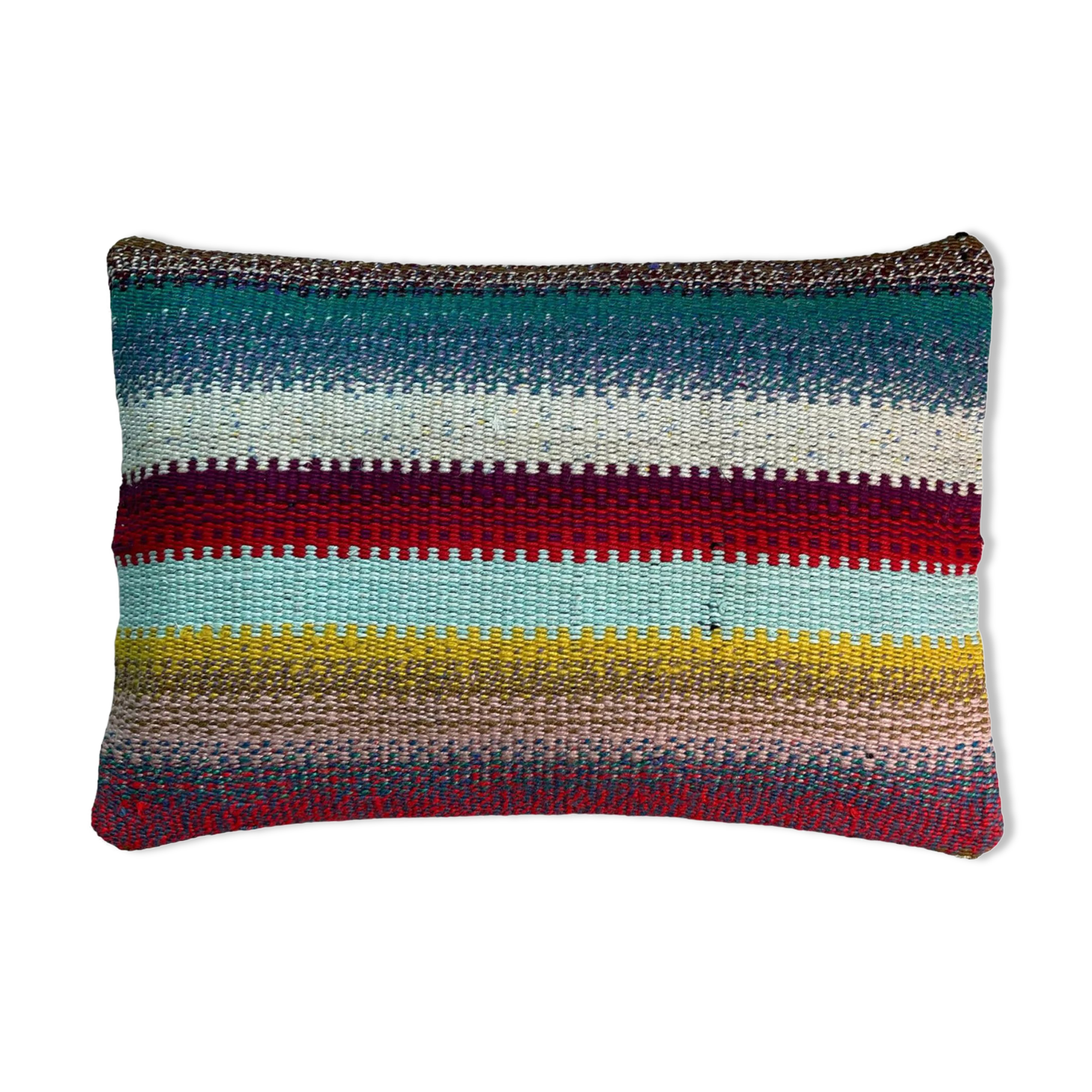 Vintage turkish kilim cushion cover 30x50cm