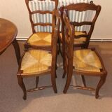 Riskoff chair in solid oak