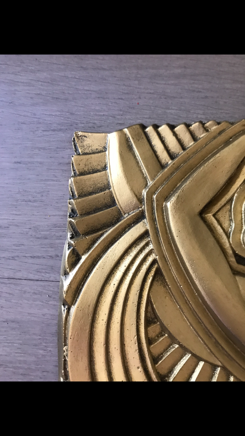 Low relief art deco folies bergères