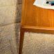 Vintage Scandinavian coffee table in golden oak "Evie"