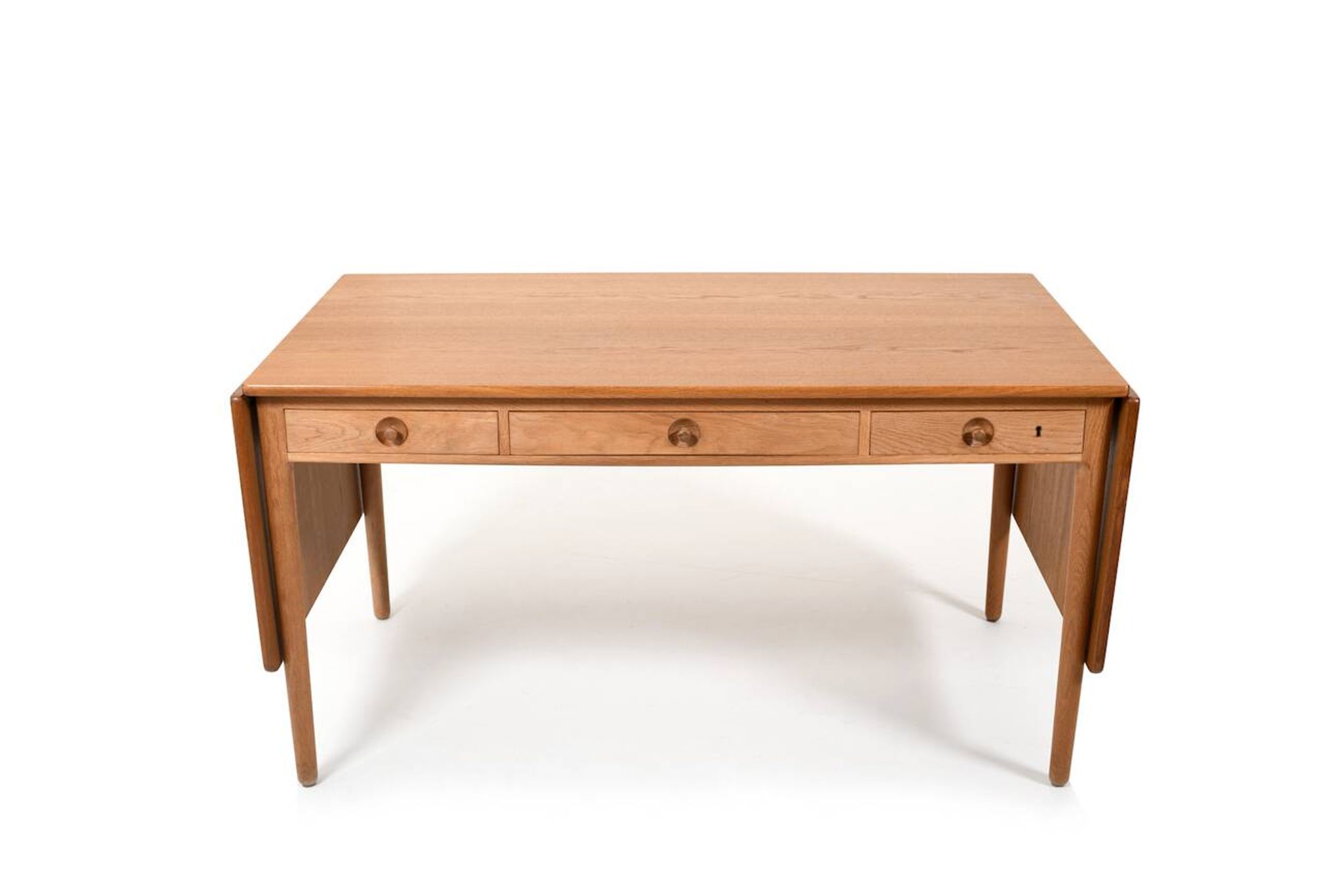 Fine Danish Hans J. Wegner Desk AT-305 Andreas Tuck 1950s.