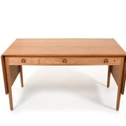 Fine Danish Hans J. Wegner Desk AT-305 Andreas Tuck 1950s.
