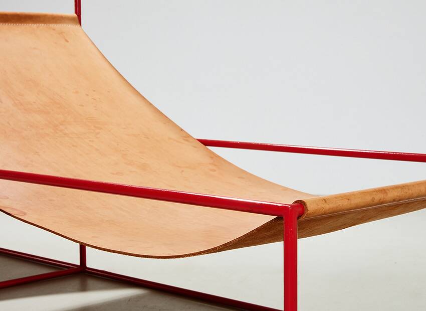 Muller & Van Severen Early Duo Seat + Lamp Belgium 2011