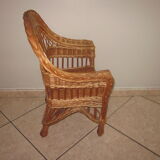 Rattan children's chair