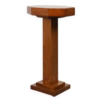 Art Deco Side Table with Drawers & Integrated Ashtray, France 1925