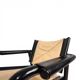 WK Möbel Leather Lounge Chair with Ottoman – Attributed to Hans Eichenberge