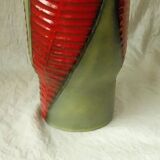 Fernand elchinger ceramic vase, fern model, 1950s