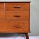 Midcentury Maple&Co sideboard in walnut, modern