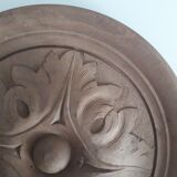 Antique decoration carved in wood
