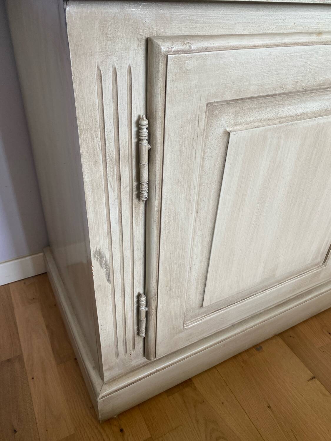 Bookcase, ecru wood, Basic Line brand by Luc Meganck