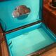 Jewelry box, hairscreas and hard stones