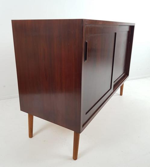 Danish vintage furniture with rosewood sliding doors Hundevad