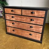 Commode tiroirs  brut