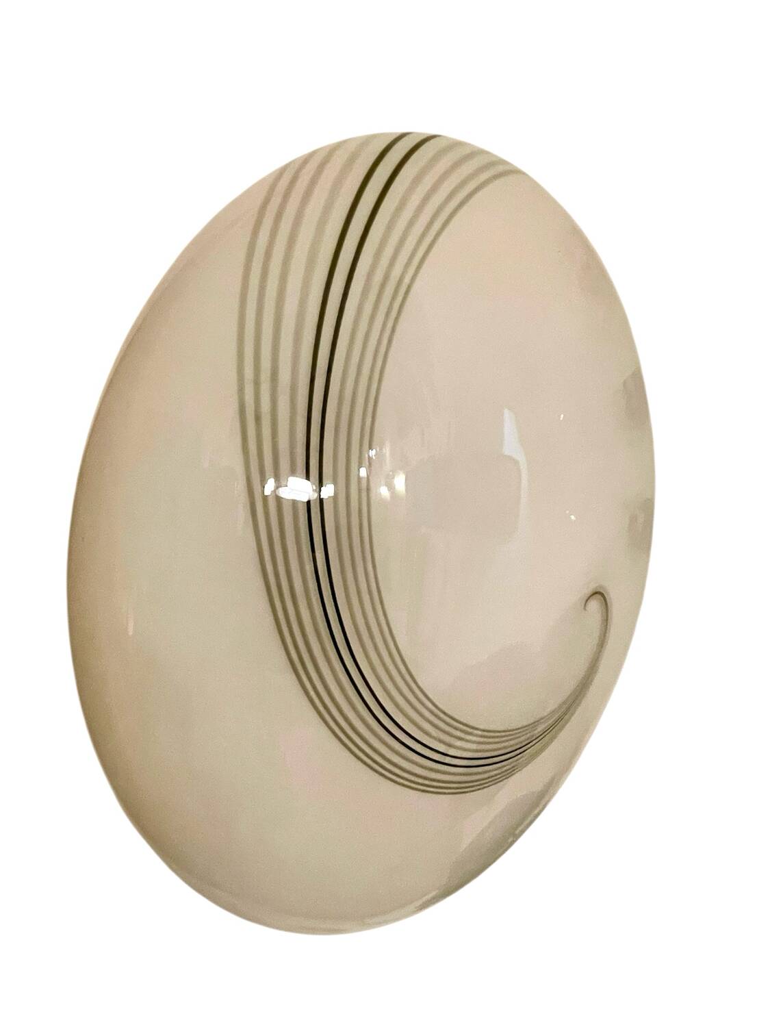 Vetri murano glass XL wall light, Italy 1980s