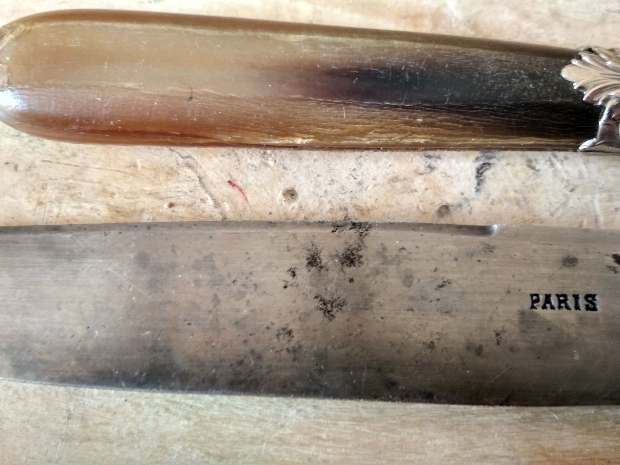 Paire de couverts à découper