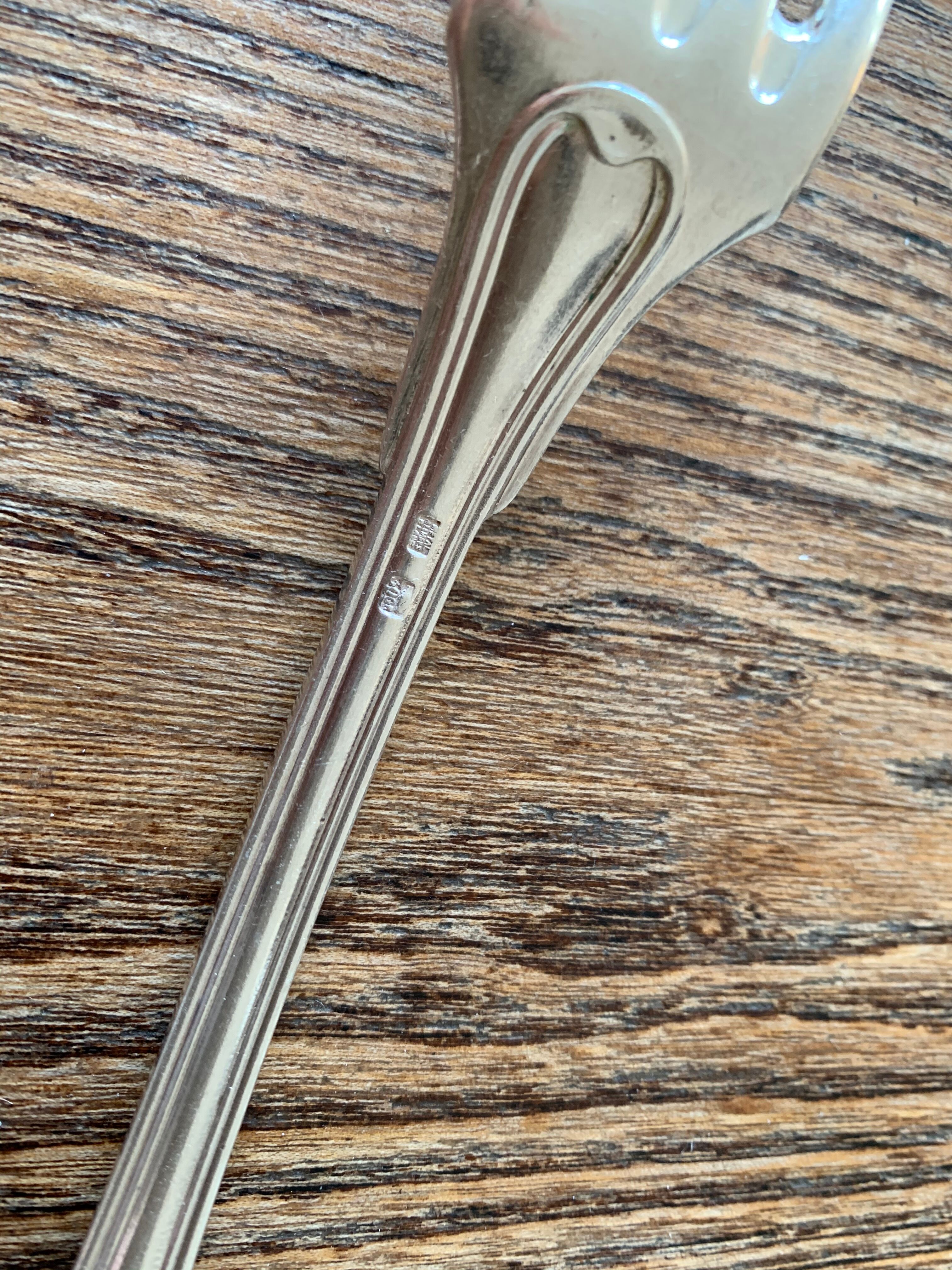 Silver metal forks