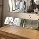 Miroir biseauté années 50 18x70cm
