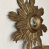 Miroir oeil de sorcière - bois - Très bon état