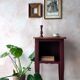 Renovated antique bedside table