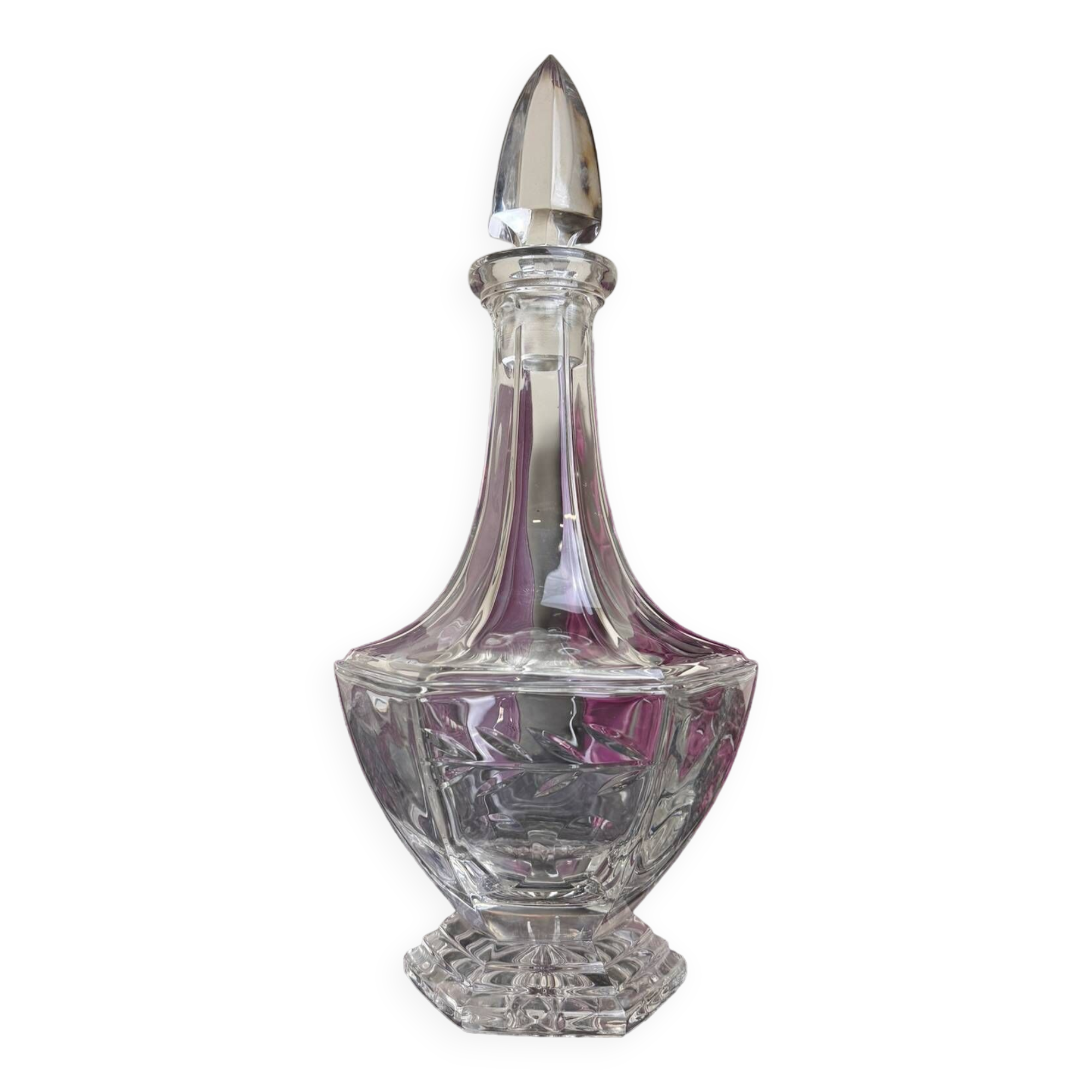 Cristal de Lorraine: wine carafe with original box