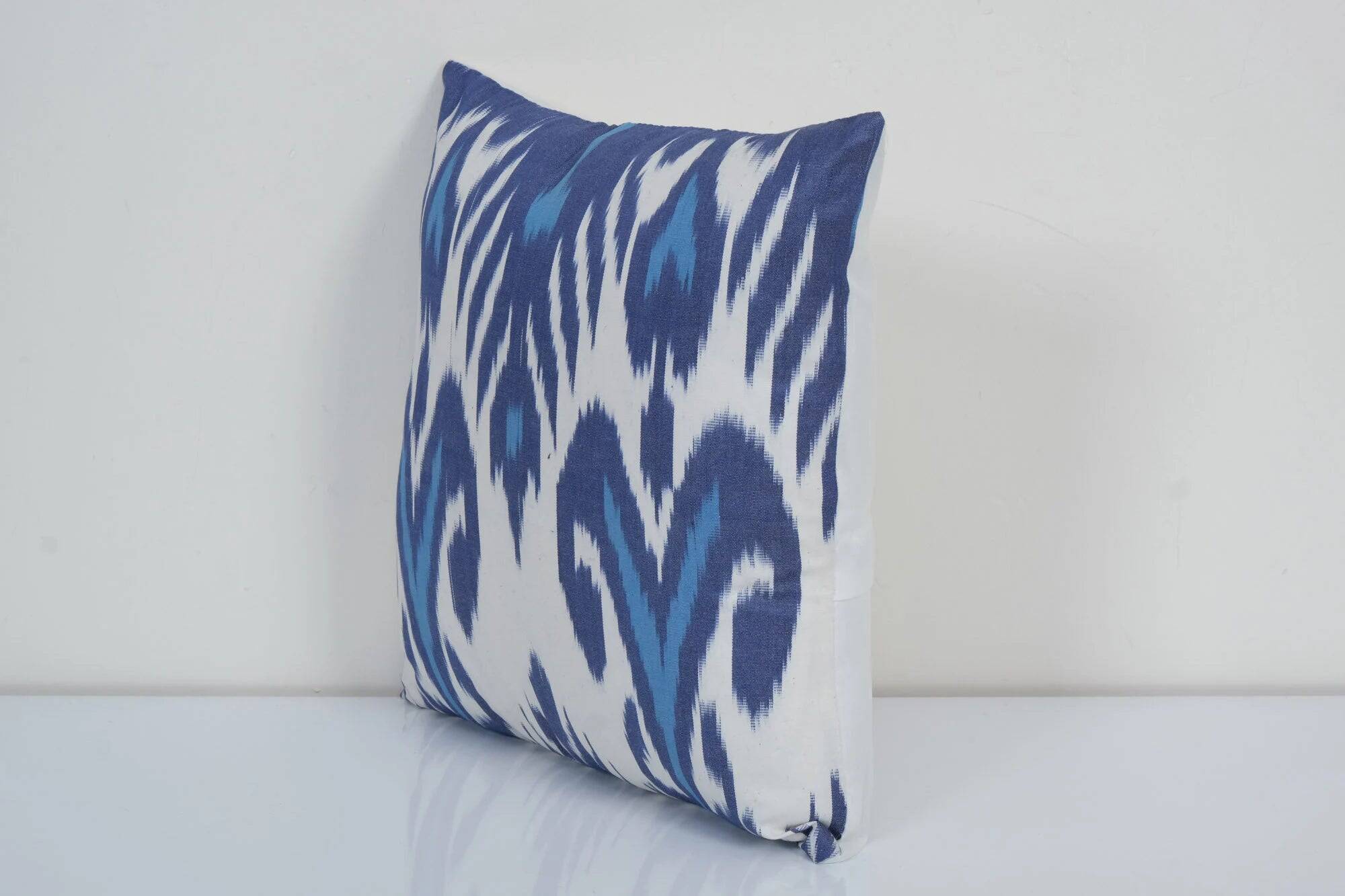 Vintage ikat cushion cover 36x36 cm