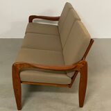 Teak sofa by Gelderland 1960s MCM MidCentury