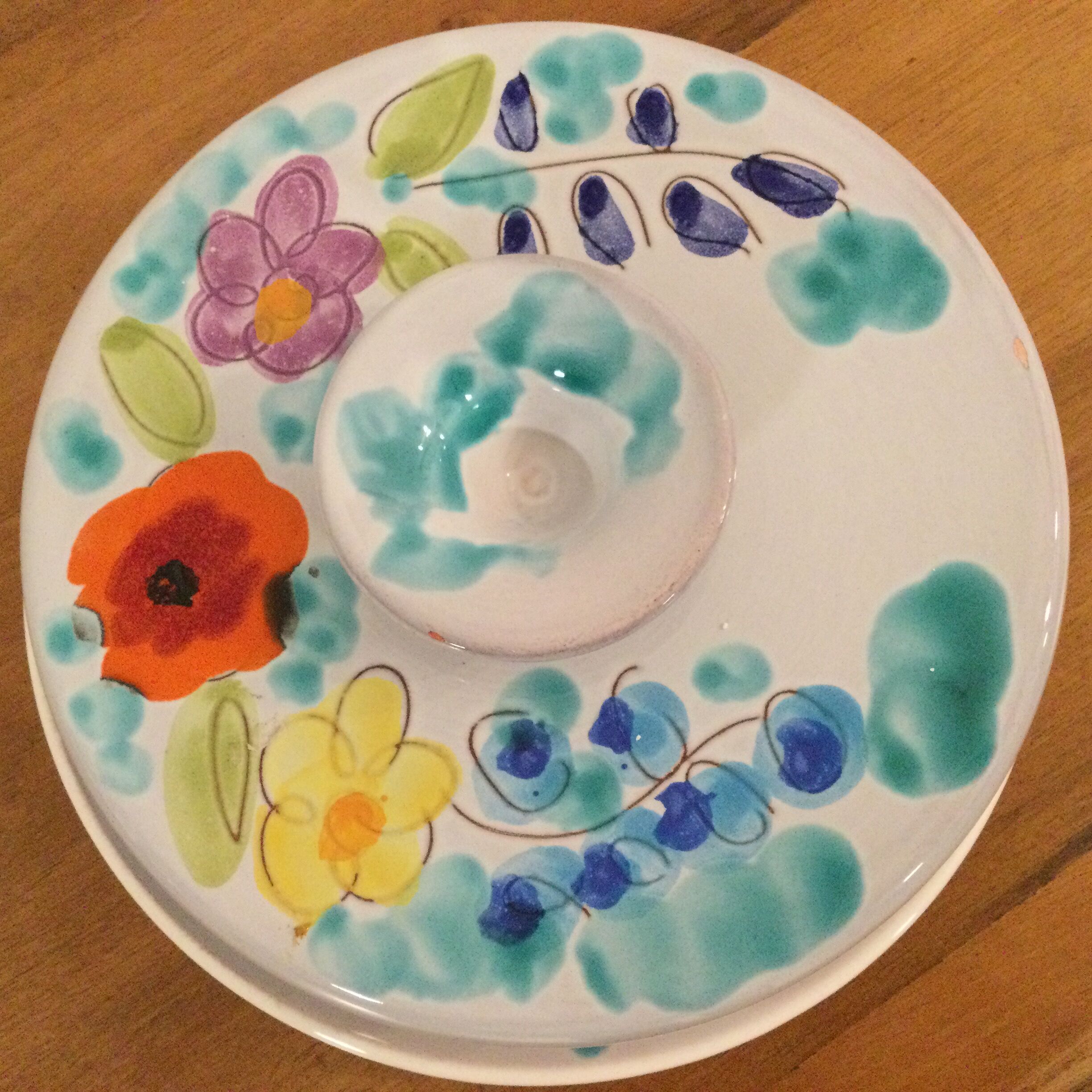 Cheese dish and bell