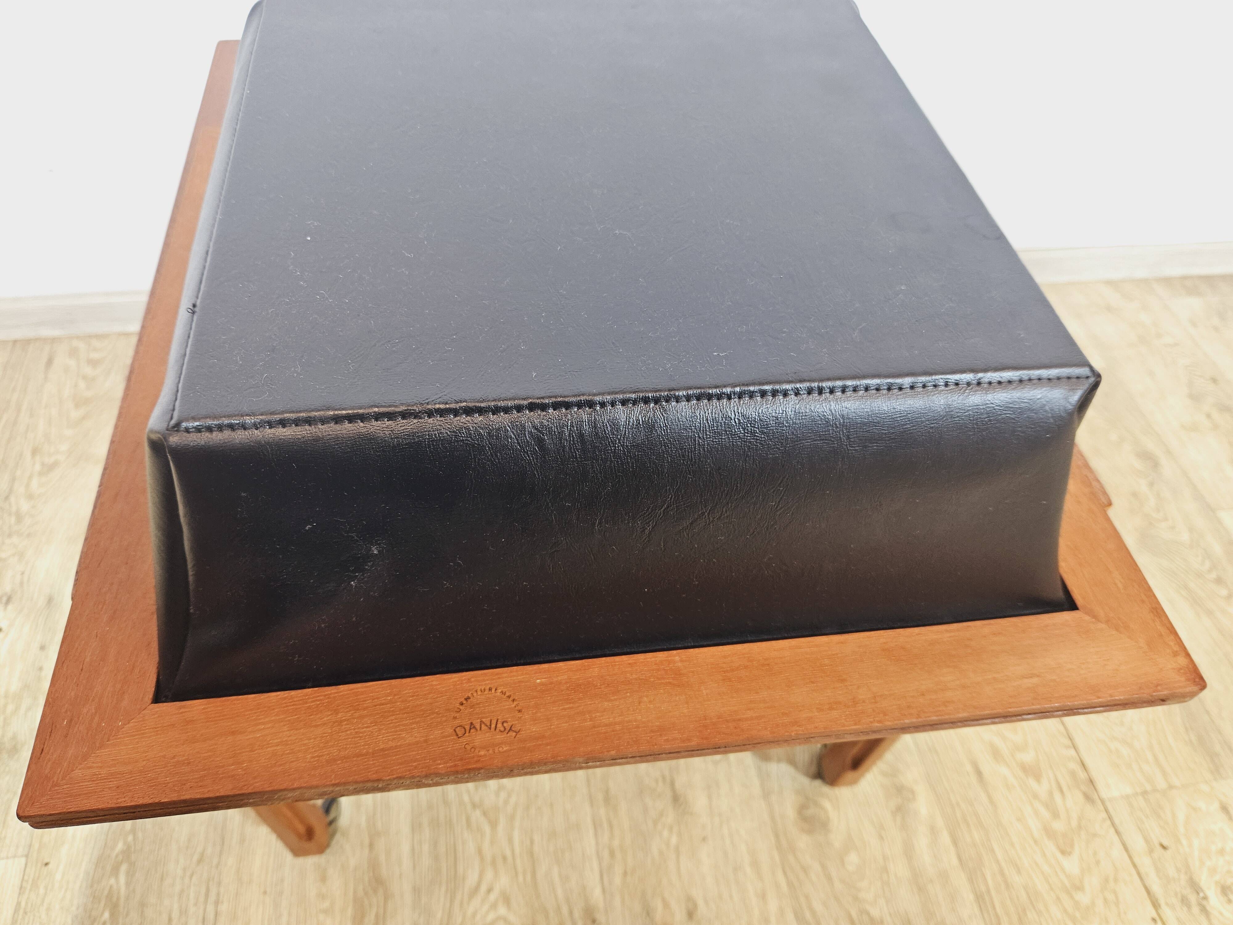 Sewing,Teak, Mid-Century Modern table, Denmark, 1950s/60s.