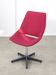 Pink Shell Swivel Chair by Niko Kralj for Stol Kamnik, 1970s