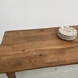 Oak farm table 220cm