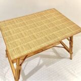 Bureau d’enfant rotin