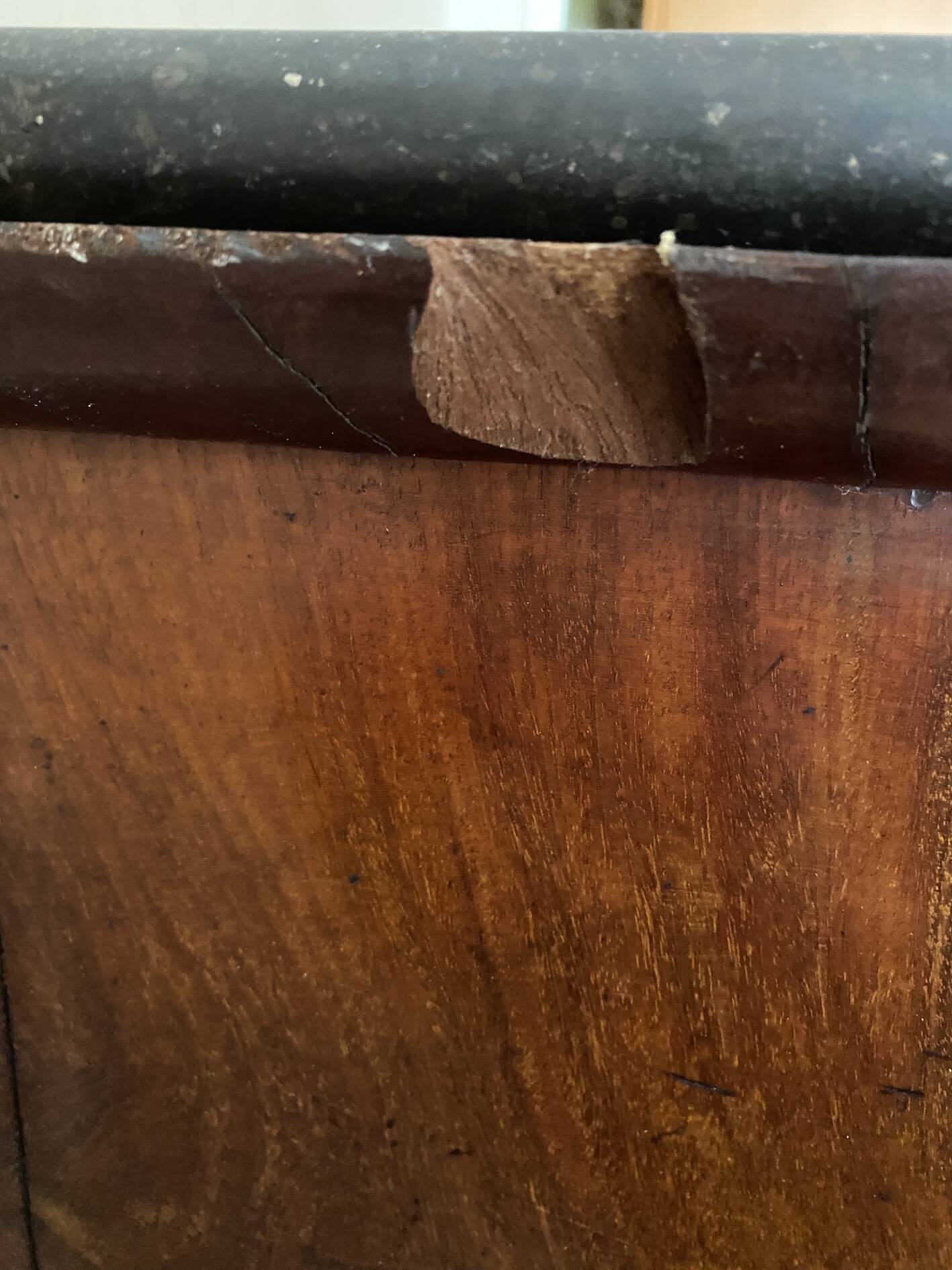 Chiffonnier Dizainier Acajou