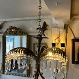 Lustre en bronze 1950