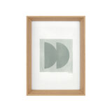 Painting on dated and signed paper without frame M168